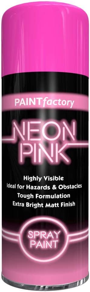PAINT FACTORY ALL PURPOSE NEON PINK SPRAY PAINT 400ML. WDL1757PR \\\KD25816