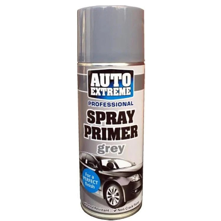 AUTO EXTREME PRIMER GREY SPRAY PAINT 400ML. WDL1923 \\\KD25822