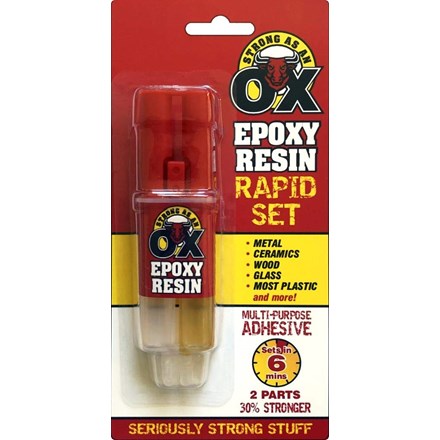 STRONG AS AN OX EPOXY RESIN RAPID GLUE 16G. WDL2943 \\\KD25835