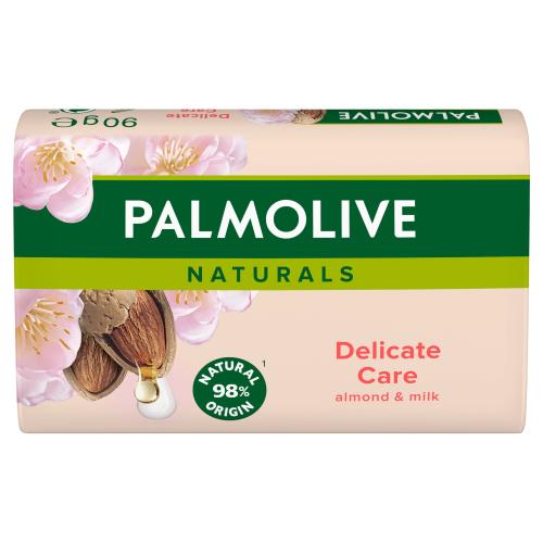 PALMOLIVE DELICATE CARE BAR SOAP ALMOND & MILK 90G 3/PK. PASC \\\KD25858