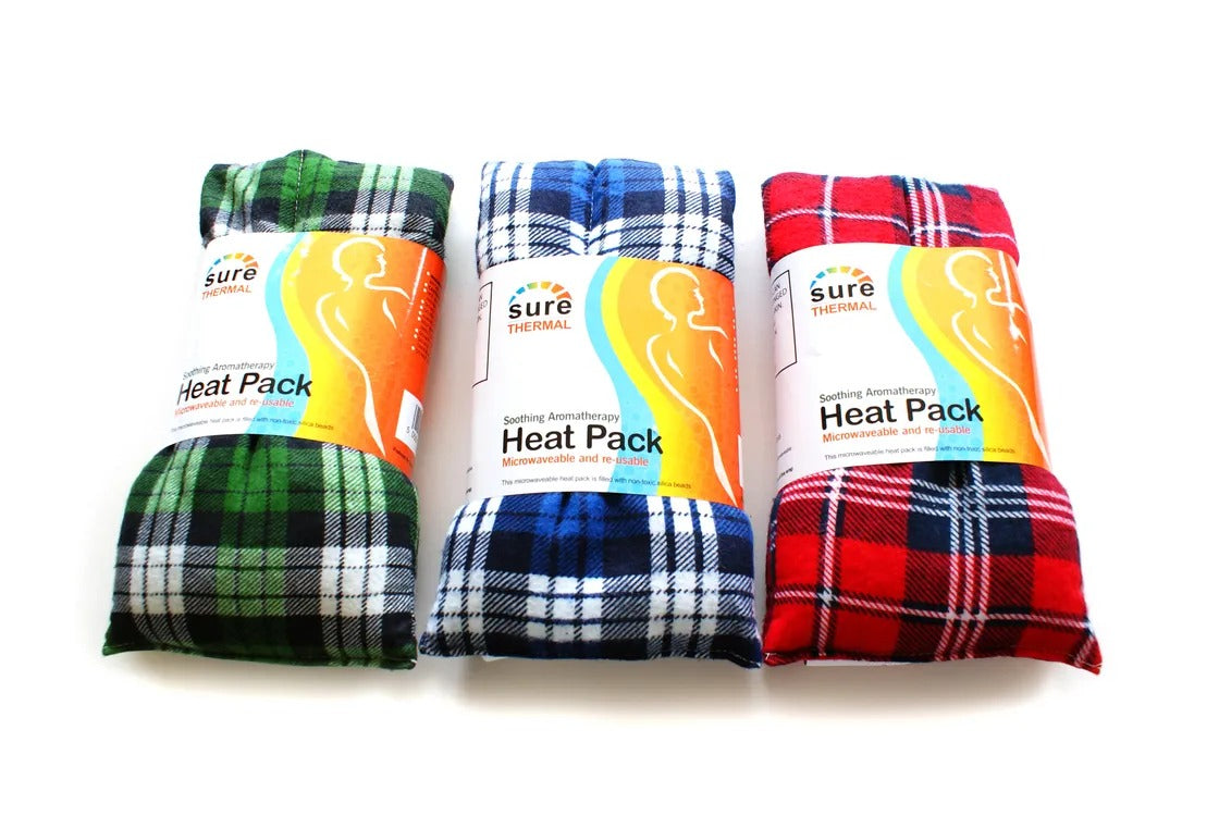 SURE AROMATHERAPY MICROWAVE TARTAN THERMAL HEAT PACK. TH19939 \\\KD25863