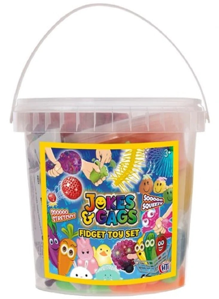 JOKES AND GIGS FIDGET TOY SET IN TUB. 1374997 \\\KD25890