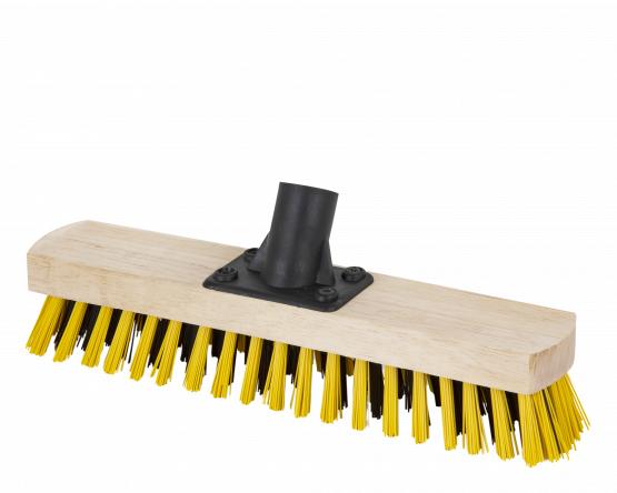 WHAM STIFF BRISTLES DECK SCRUB BROOM HEAD 12 INCH **HEAD ONLY**. WHAM20342 \\\KD25976