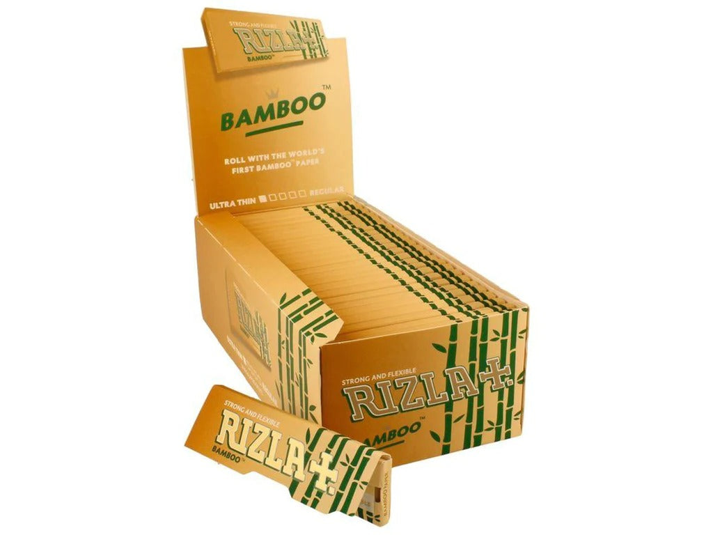 RIZLA BAMBOO ULTRA THIN ROLLING PAPER 4M 24/PK. GSDBAMBOO \\\KD26090
