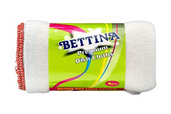 BETTINA PREMIUM DISH CLOTH 4/PK. B3894 \\\KD26107
