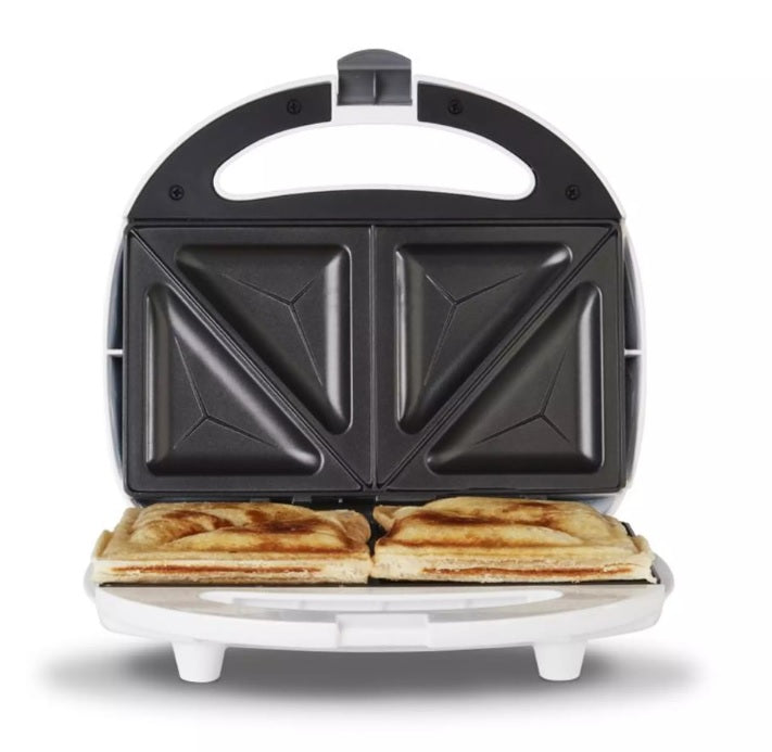 TOWER PRESTO WHITE 2 SLICE TOASTED SANDWICH MAKER 750W. PT27027WHT \\\KD26171