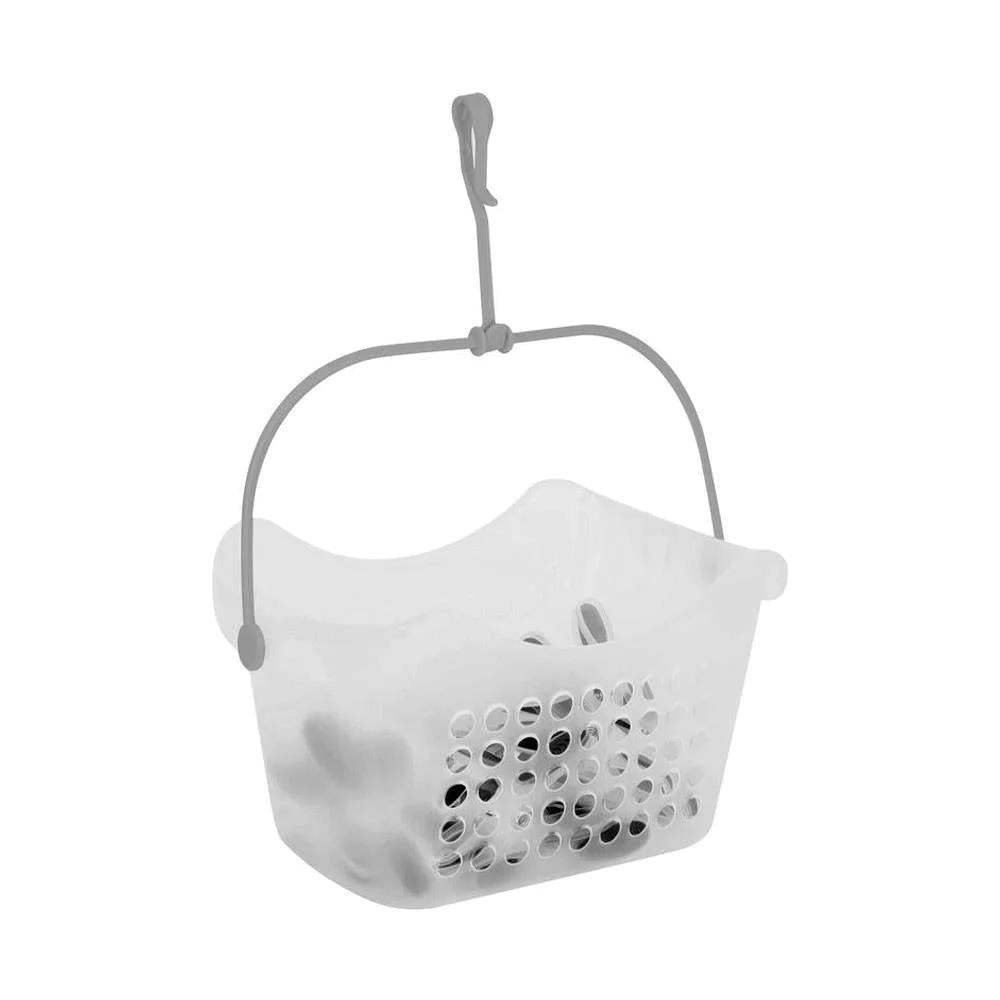 OUR HOUSE HANGING PEG BASKET WITH 24 SOFT GRIP PEGS. SR22021 \\\KD26173