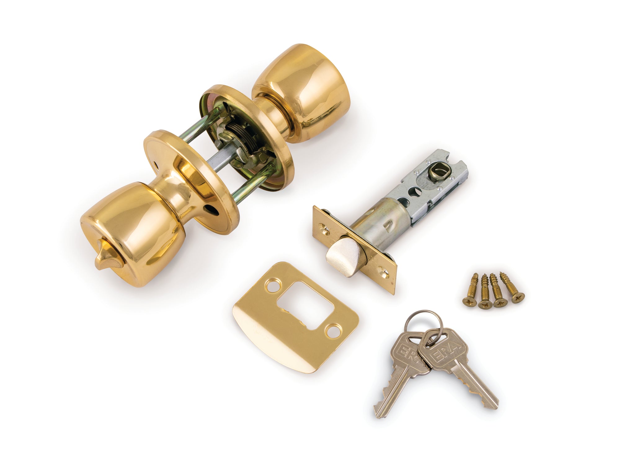 ERA ENTRANCE BRASS KNOBSET. NX166-32A \\\KD26238