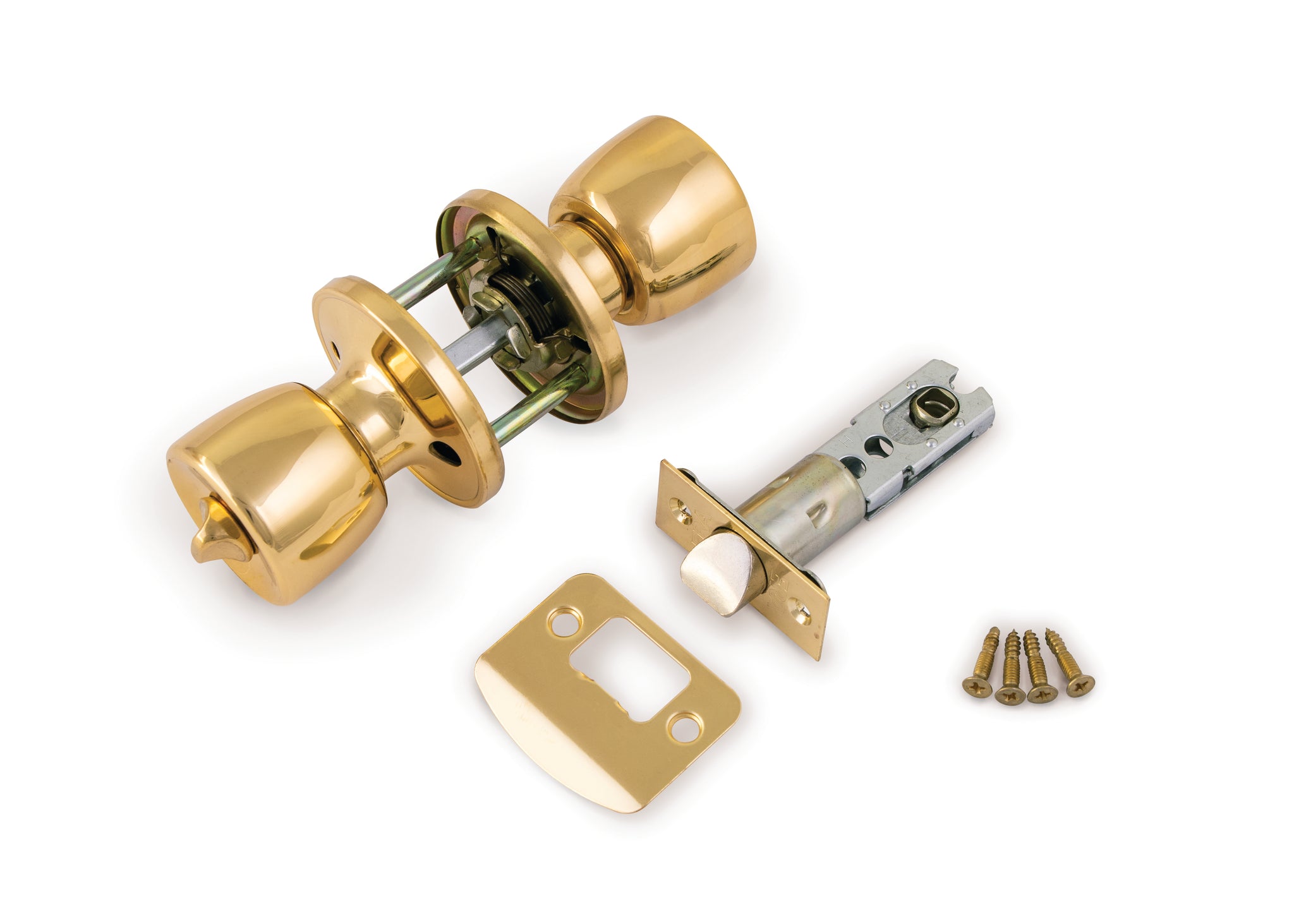 ERA PRIVACY BRASS DOOR KNOB SET. ERA168-32A \\\KD26241