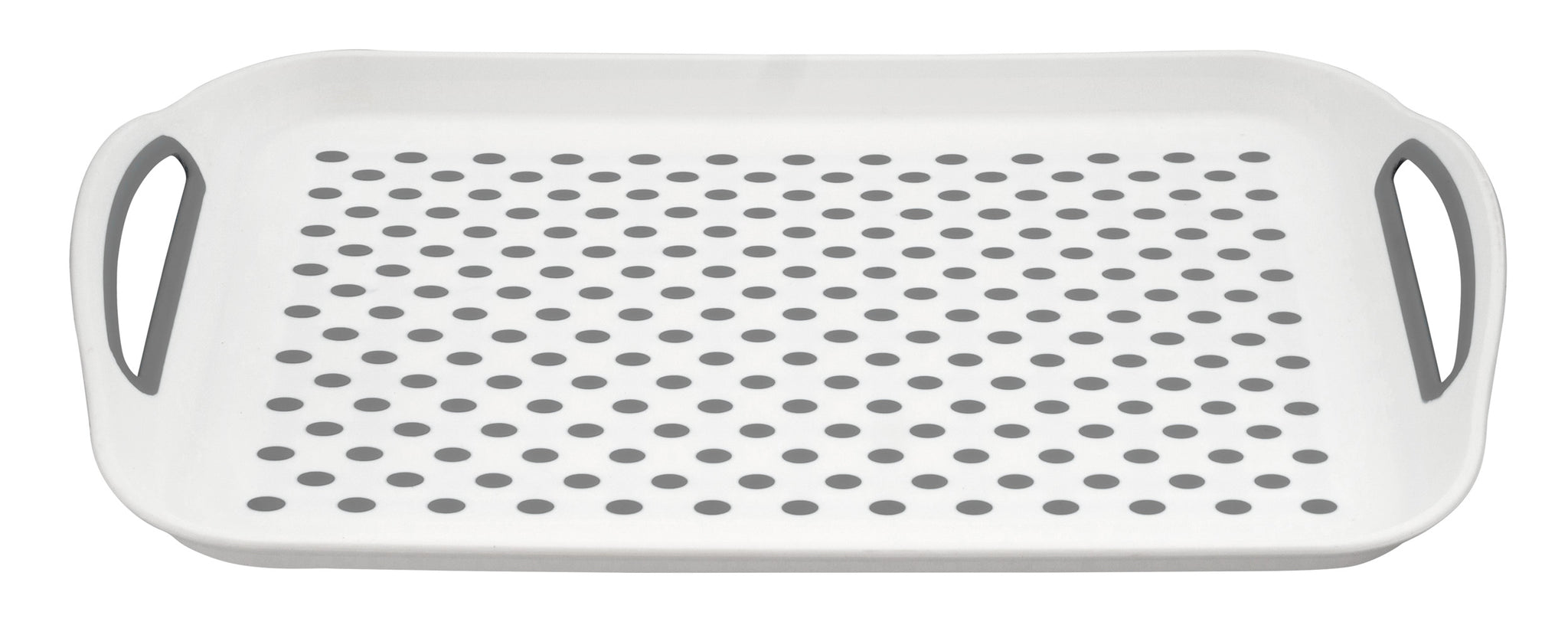 HOME PLUS NON SLIP SERVING TRAY 70MM X 20MM ** ASSORTED COLOUR **. Z63020 \\\KD26261