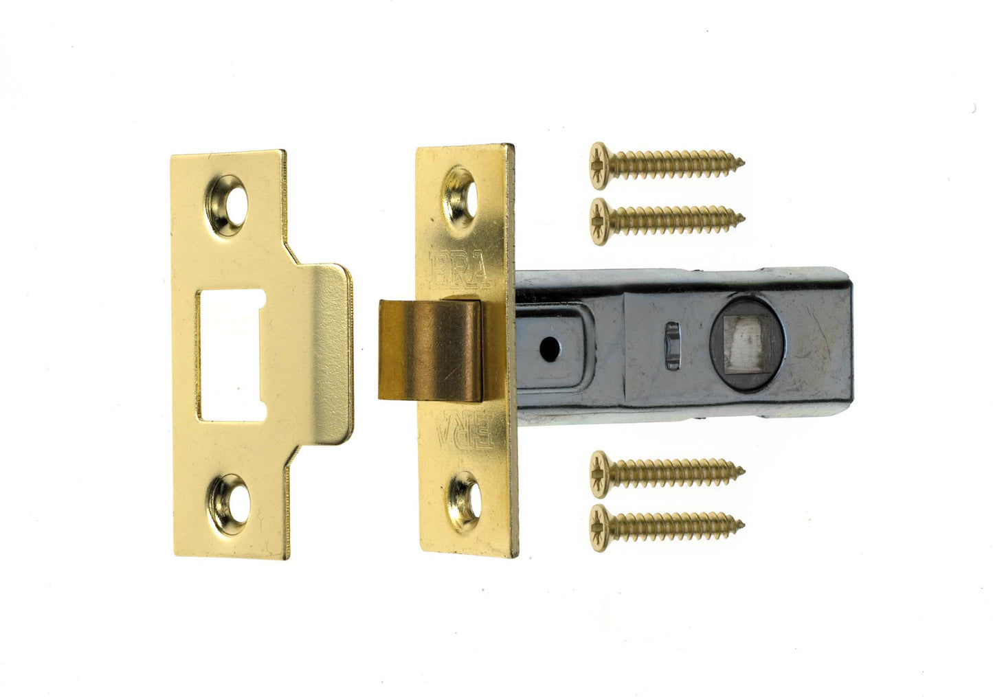 ERA TUBULAR MORTICE LATCH 64MM / 2.5 INCH POLISHED BRASS. ERA188-32 \\\KD26290
