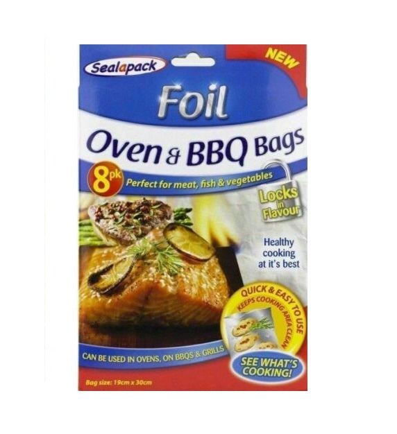 SEALAPACK FOIL OVEN AND BBQ BAGS 6/PK. SAP026 \\\KD26334