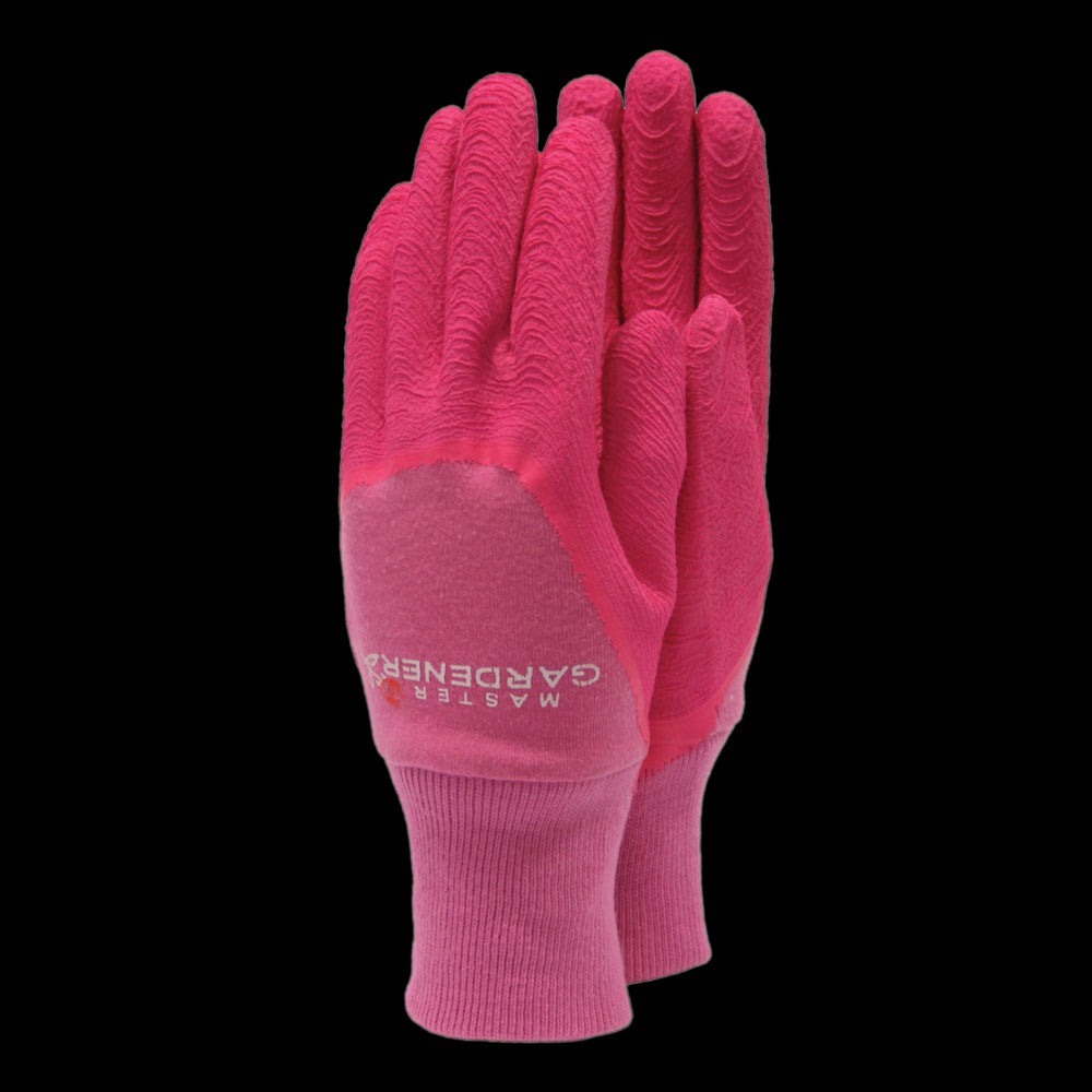 TOWN & COUNTRY MASTER GARDENER GARDEN GLOVES PINK - SMALL (7). TGL271S \\\KD26367