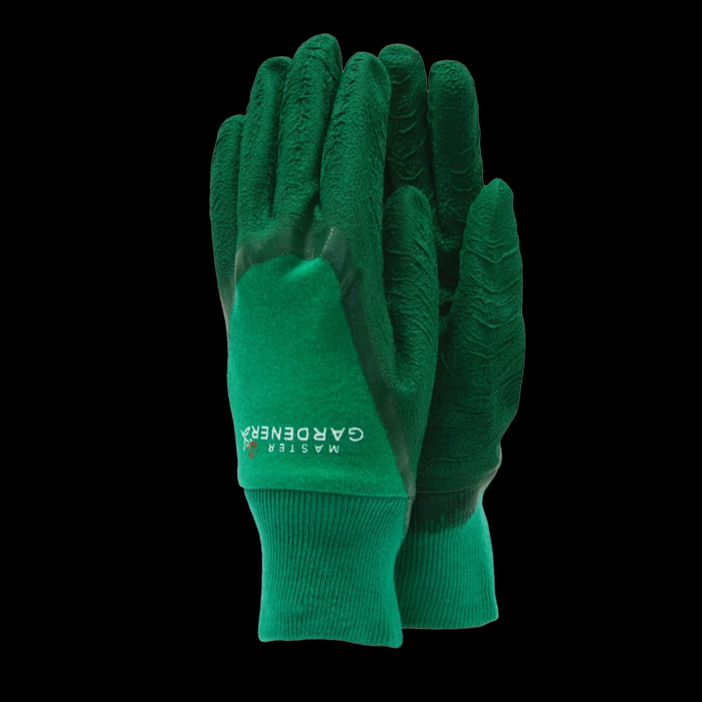 TOWN & COUNTRY MASTER GARDENER GARDEN GLOVES GREEN - MEDIUM (8). TGL200M \\\KD26368