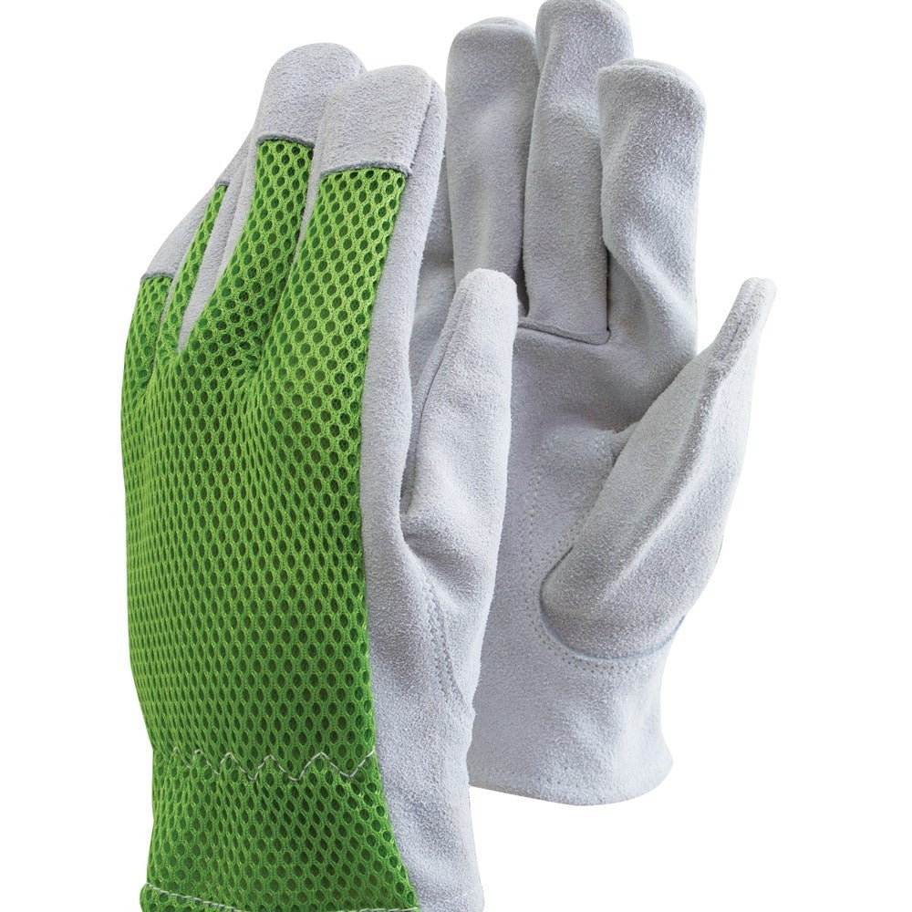 TOWN & COUNTRY RIGGER LITE LEATHER GARDEN GLOVES - MEDIUM (8). TGL128M \\\KD26387