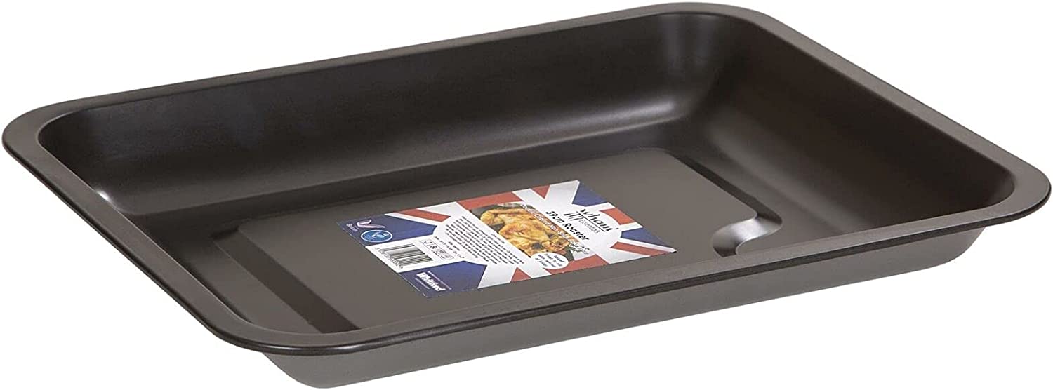 WHAM ESSENTIALS FAMILY BLACK / SILVER ROASTER 39CM. WHAM56000 \\\KD26401