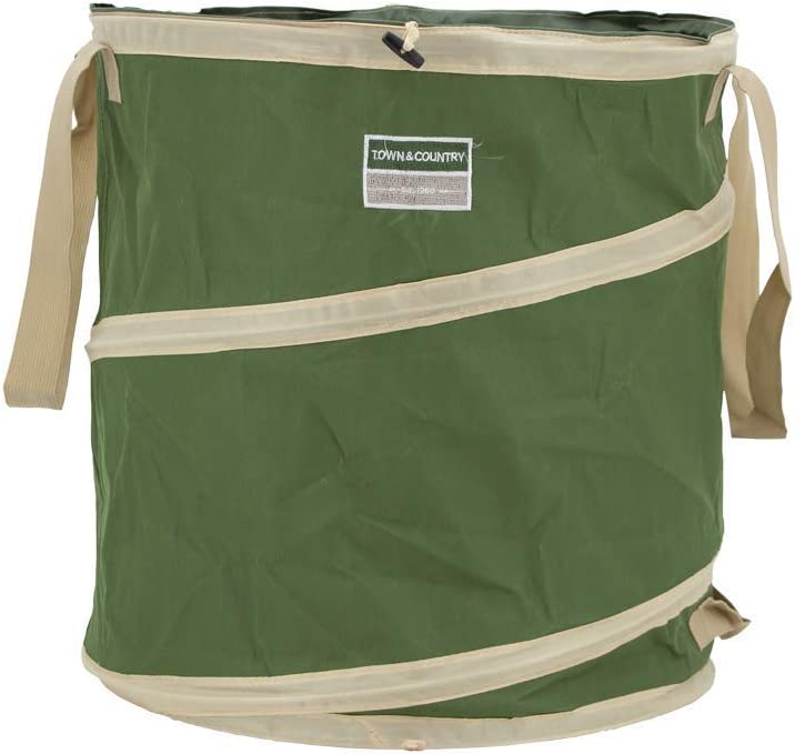 TOWN & COUNTRY SMALL POP UP GARDEN WASTE BAG 85 LITRES WITH HANDLES. TCG8030 \\\KD26406