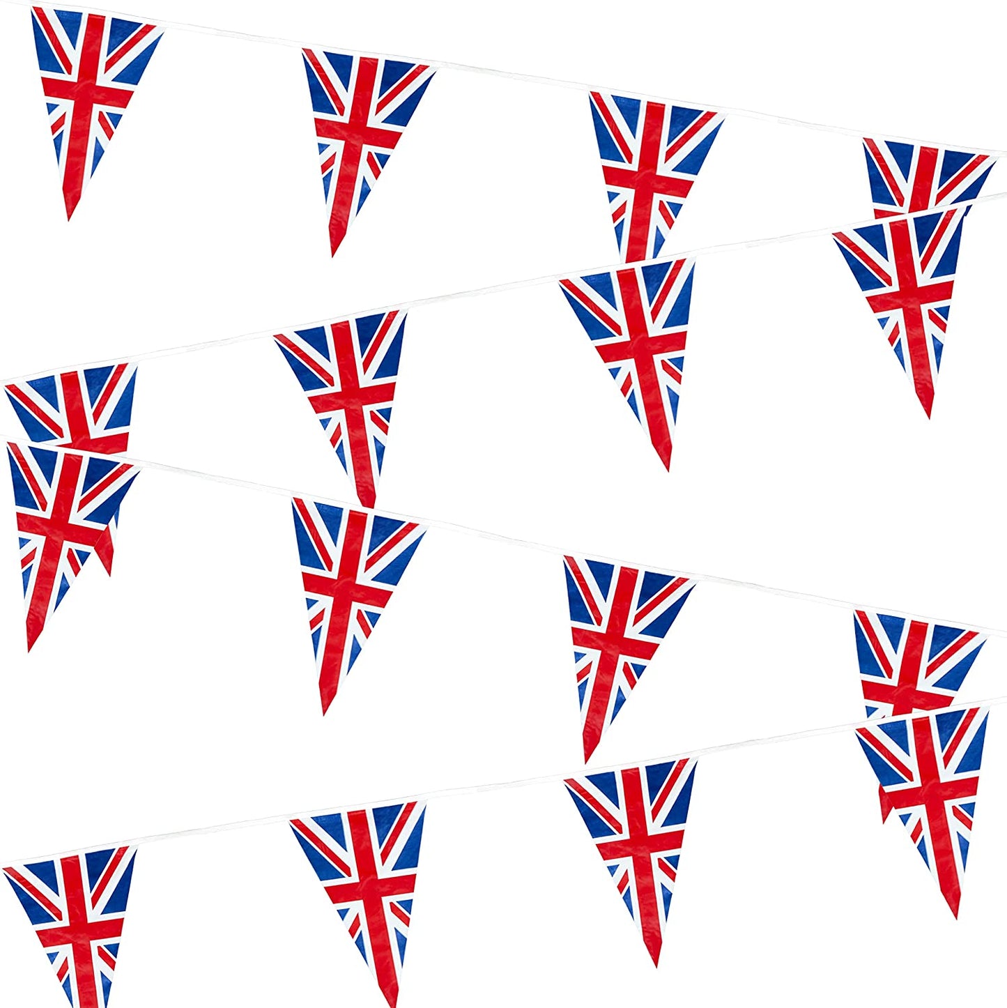 SHATCHI TRIANGLE UNINON JACK BUNTING 25 FLAGS 10M. 112130 \\\KD26411