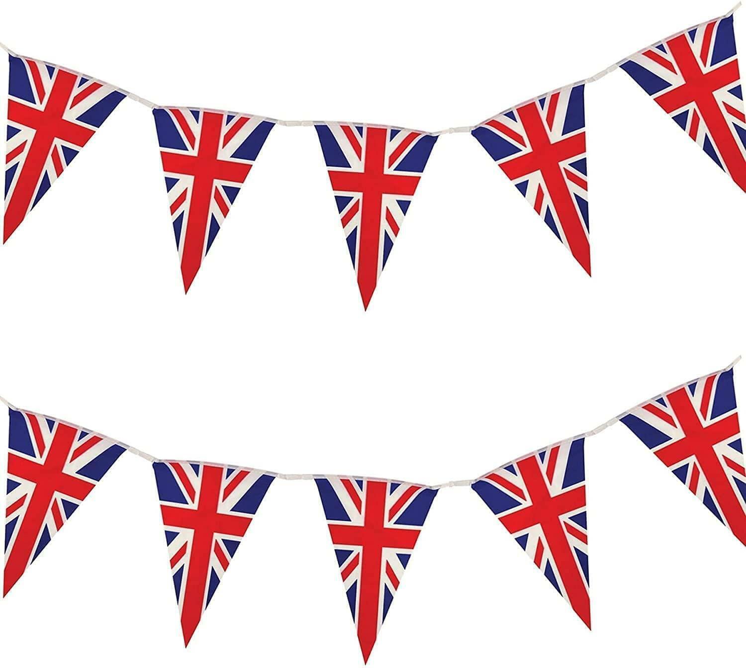 SHATCHI TRIANGLE UNINON JACK BUNTING 50 FLAGS 20M. 117740 \\\KD26412