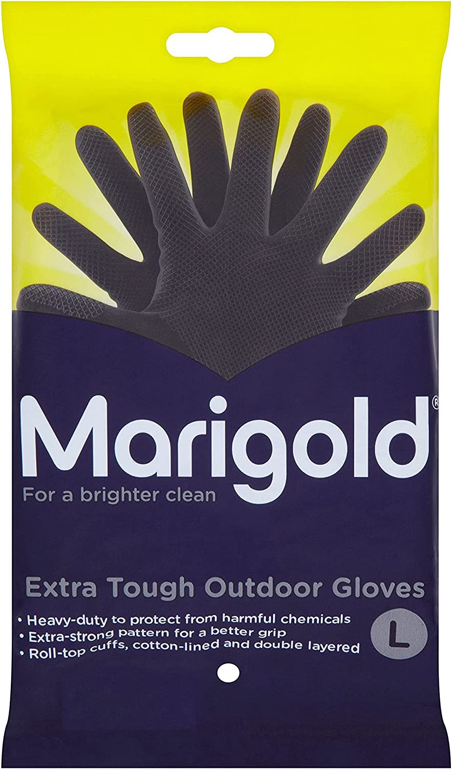 LARGE MARIGOLD EXTRA TOUGH OUTDOOR  GLOVES SINGLE PAIR. FH145401 \\\KD26429
