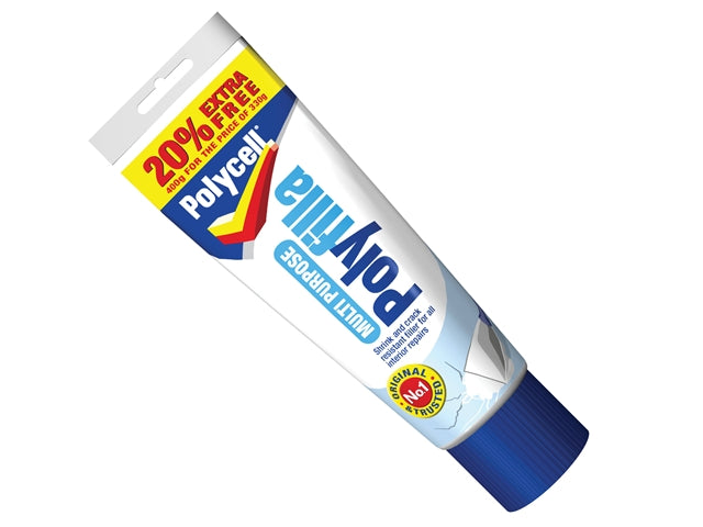 POLYCELL MULTI PURPOSE POLYFILLA READY MIX TUBE 330GM + 20% EXTRA FREE. 5084955 \\\KD26466