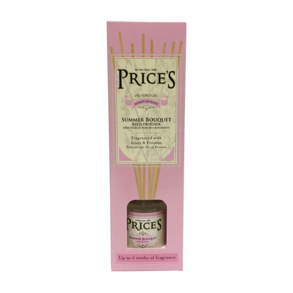 PRICES HERITAGE SUMMER BOUQUET REED DIFFUSER 100ML. HER000487 \\\KD26479