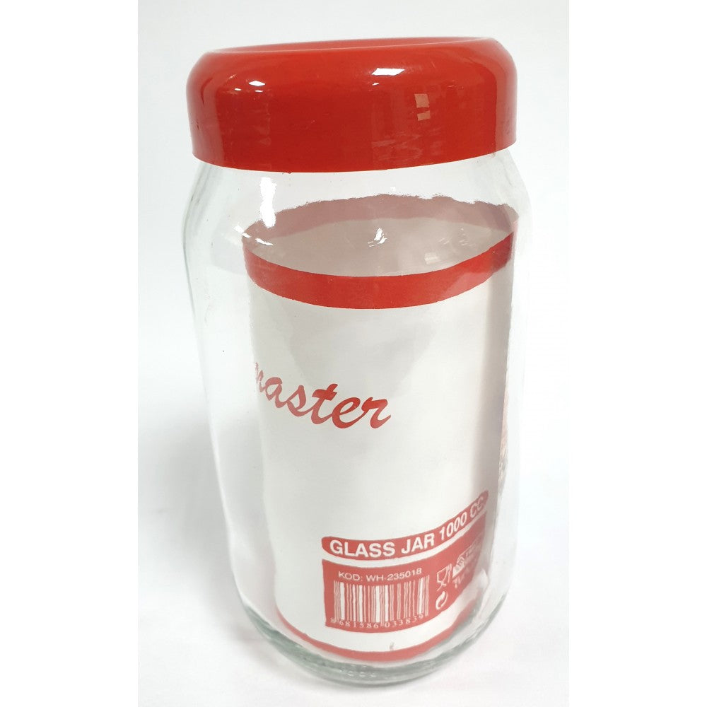 KITCHENMASTER GLASS JAR 1000ML. HTK131 \\\KD26526