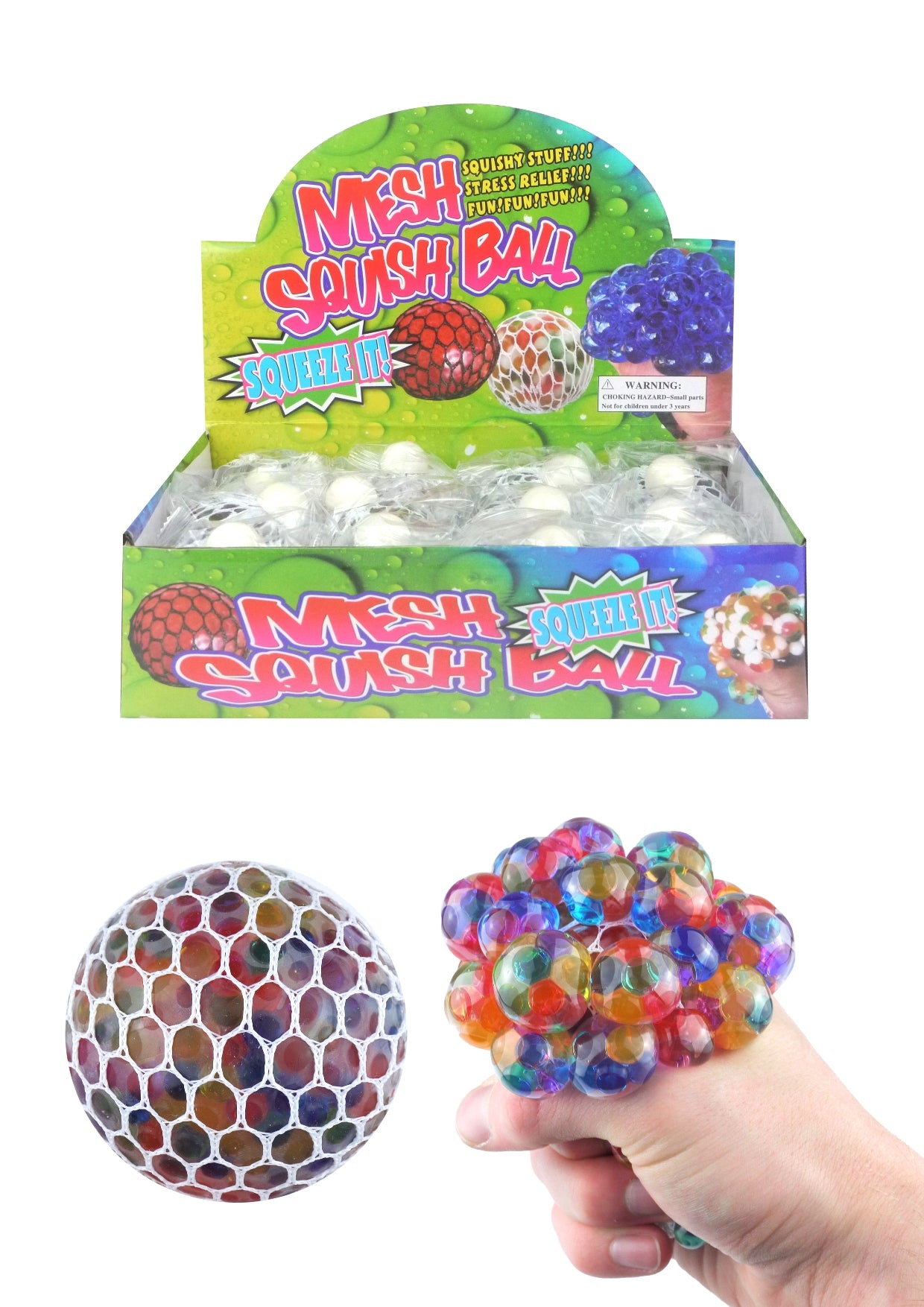 SQUEEZE MESH BALL 70MM. N51501 \\\KD26558