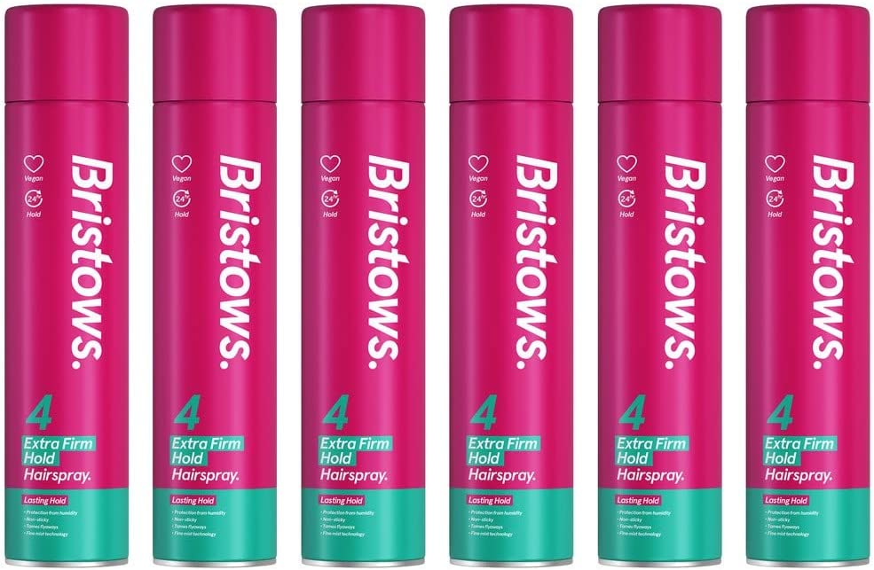 BRISTOWS HAIRSPRAY EXTRA FIRM 300ML 6/PK. BHSE \\\KD26562