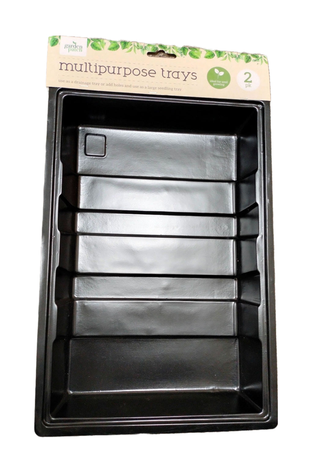 GARDEN PATCH MULTIPURPOSE TRAYS 2/PK. OL972876 \\\KD26579