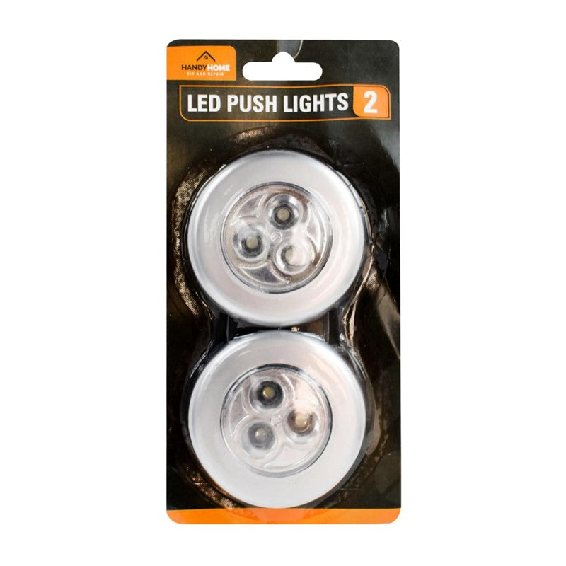 HANDY HOME LED PUSH LIGHTS 2/PK. OL321641 \\\KD26581