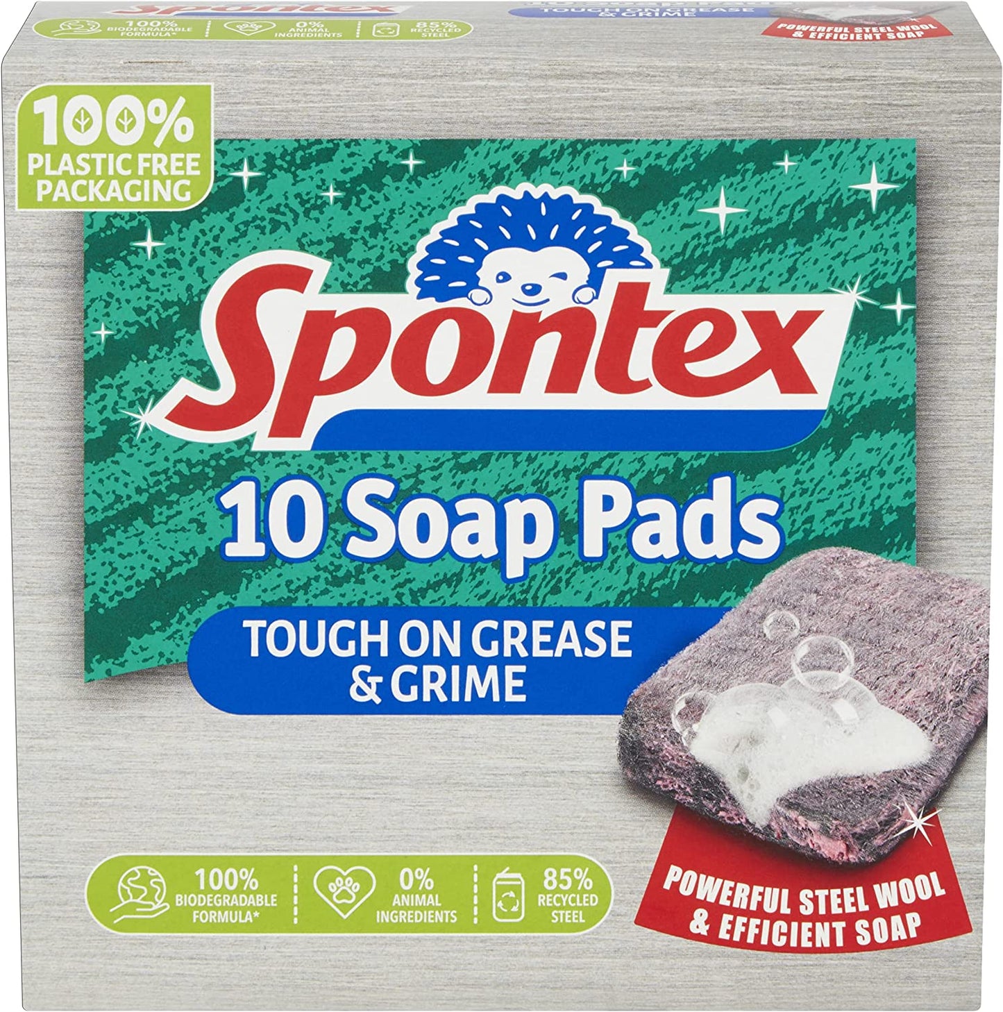 SPONTEX SOAP FILLED PADS 10/PK. 19900069 \\\KD26633
