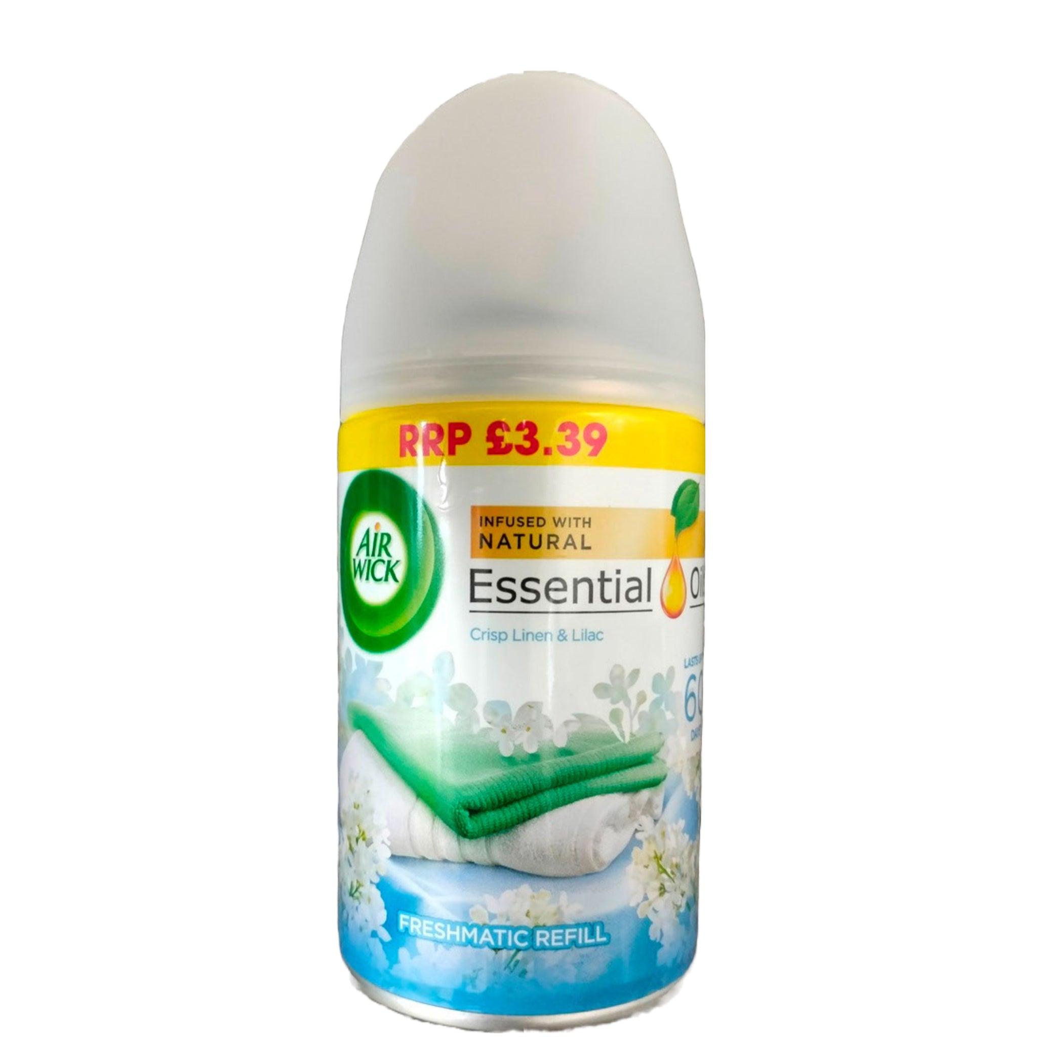 AIRWICK FRESHMATIC REFILL 250ML CRISP LINEN. PTHOAIR746 / 3108686 \\\KD26669