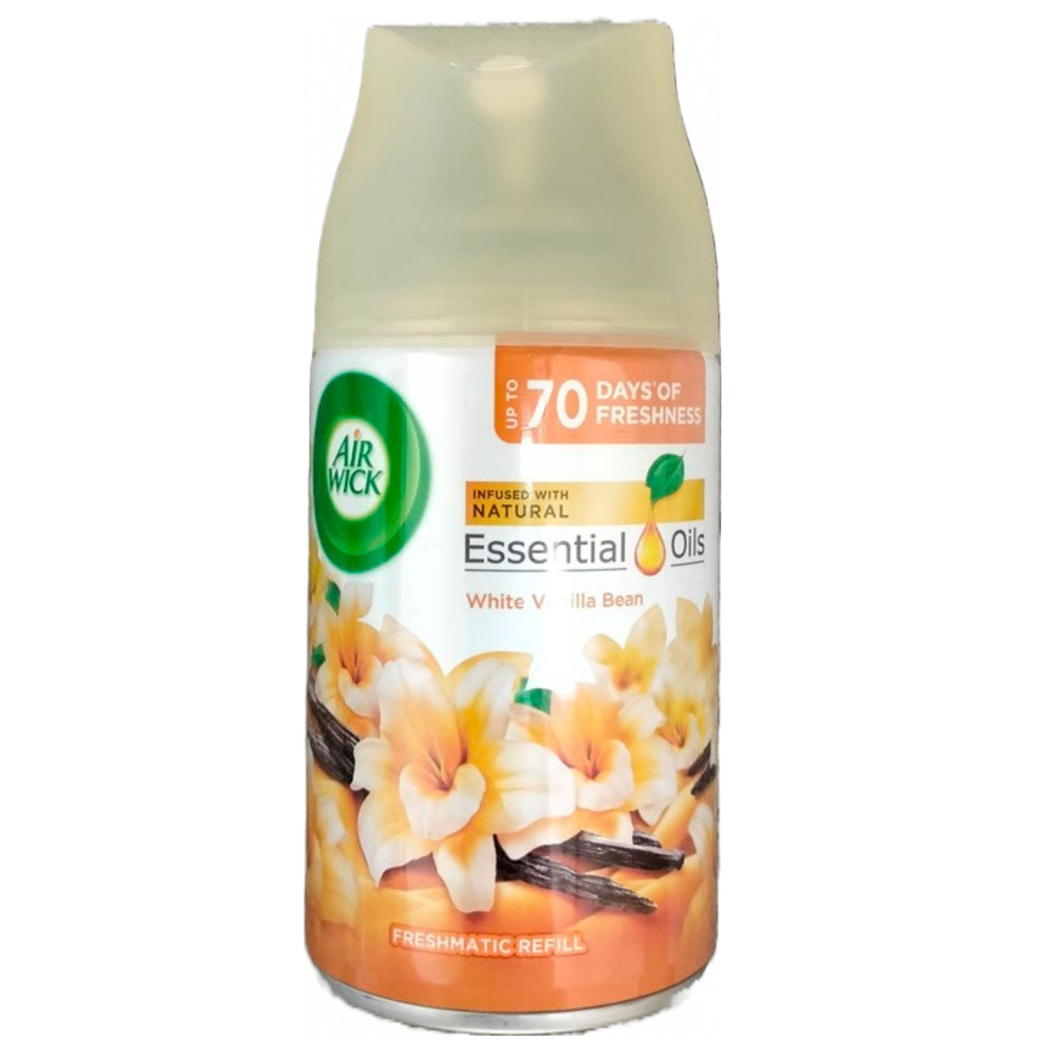 AIRWICK FRESHMATIC REFILL 250ML WHITE VANILLA BEAN. PTHOAIR789 \\\KD26670