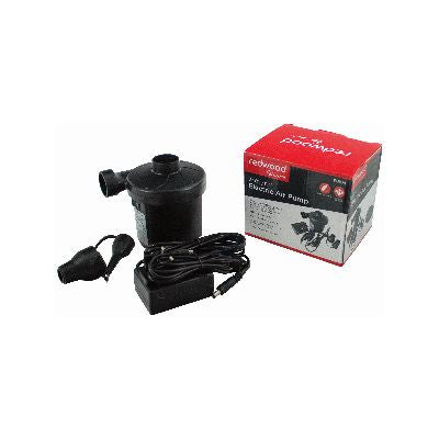 REDWOOD LEISURE 240V / 12V ELECTRIC AIR PUMP FOR POOLS - AIRBEDS. BB-PU104 \\\KD26686