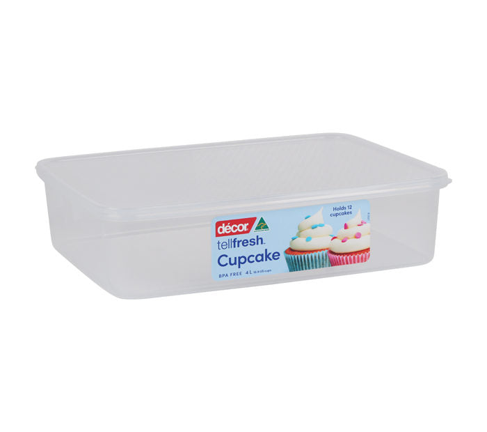 DECOR TELLFRESH CUPCKAKE STORAGE BOX 4L. 195660-003 \\\KD26700