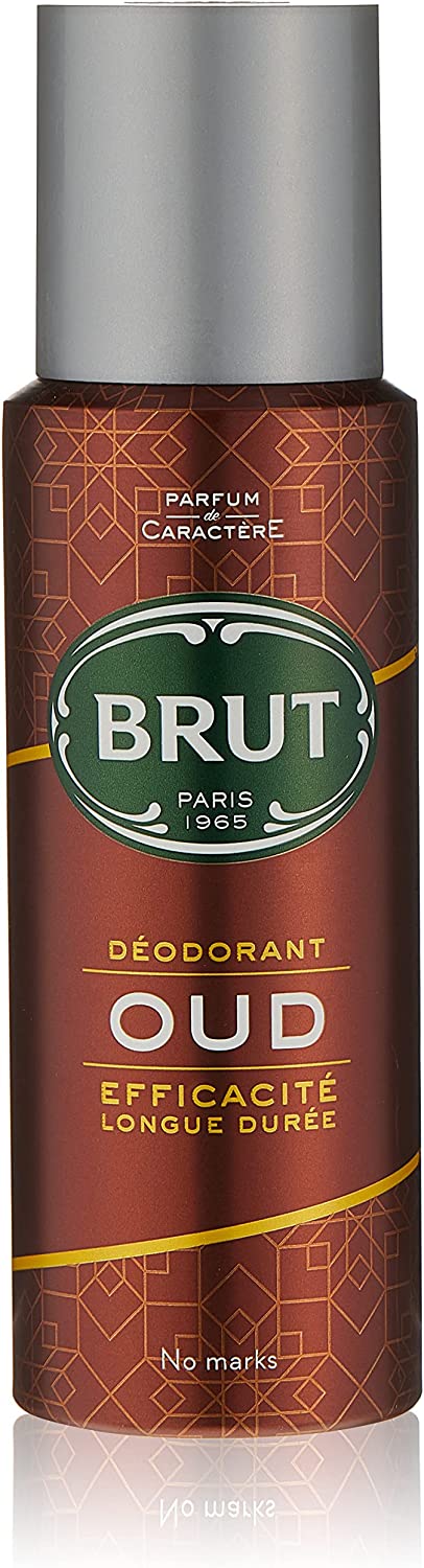 BRUT OUD DEODRANT SPRAY 200ML 6/PK \\\KD26777
