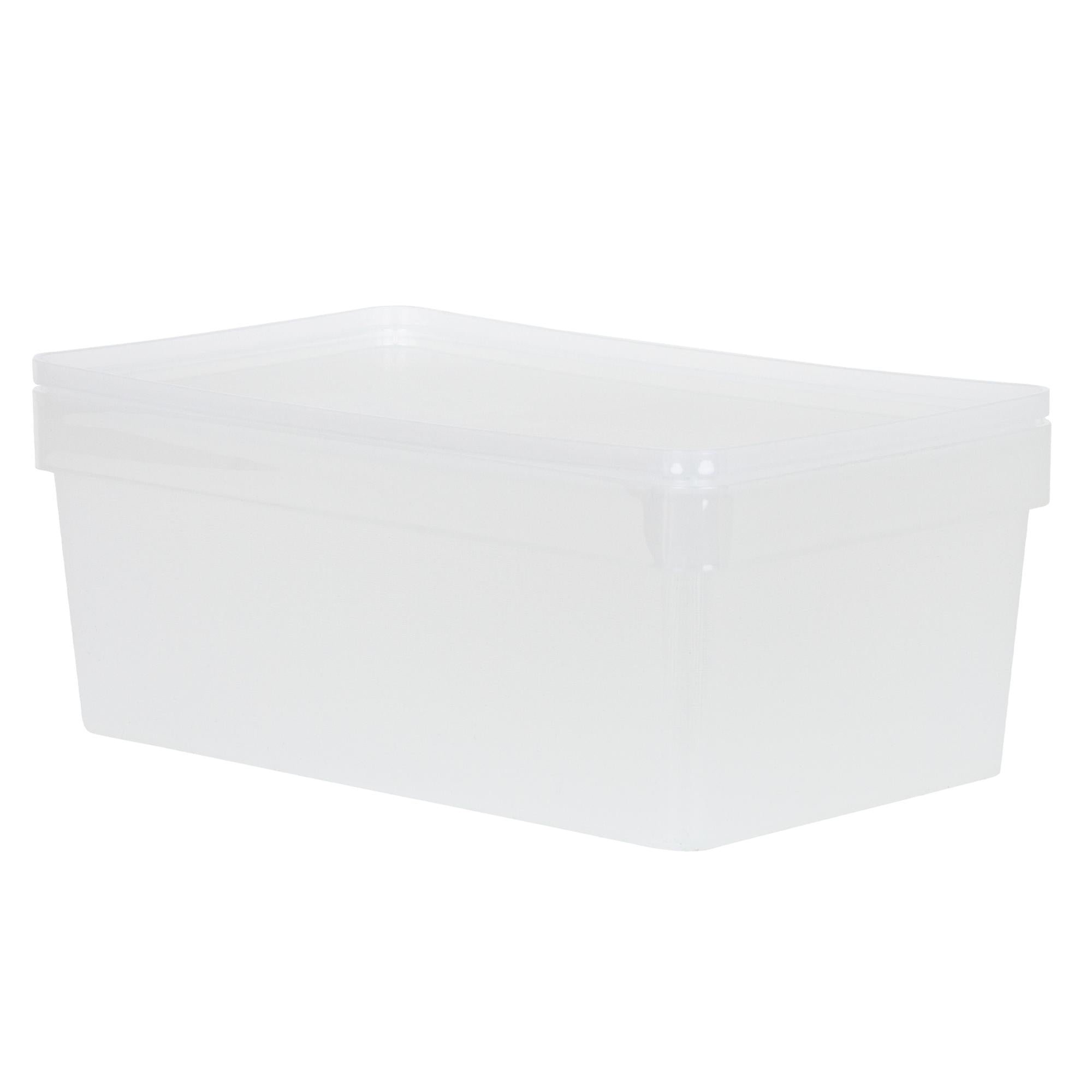 WHAM STUDIO 9L CLEAR SHOE STORAGE BOX WITH LID. WHAM34801 \\\KD26816