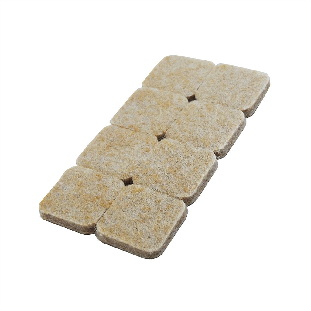 FELT GARD SQUARE FURNITURE FLOOR PROTECTION PADS 25MM / 1 INCH 16/PK. SH9815 \\\KD26894