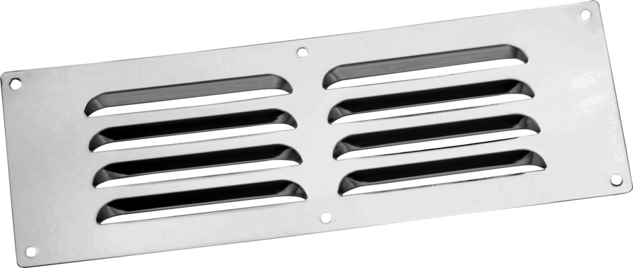 MAP CHROMED STAINLESS STEEL LOUVRE VENT 9 INCH X 3 INCH. SH953-37 \\\KD26928