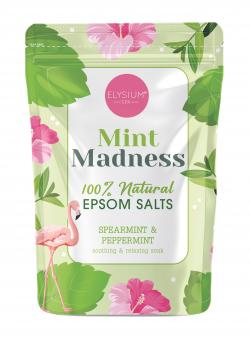 ELYSIUM SPA EPSOM SALT PEPPERMINT & SPEARMINT 450G. ELY1137 \\\KD27031