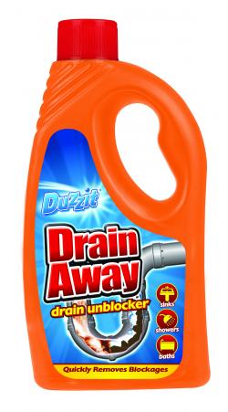 DUZZIT DRAIN AWAY LIQUID 400ML. DZT1035-12A \\\KD27036