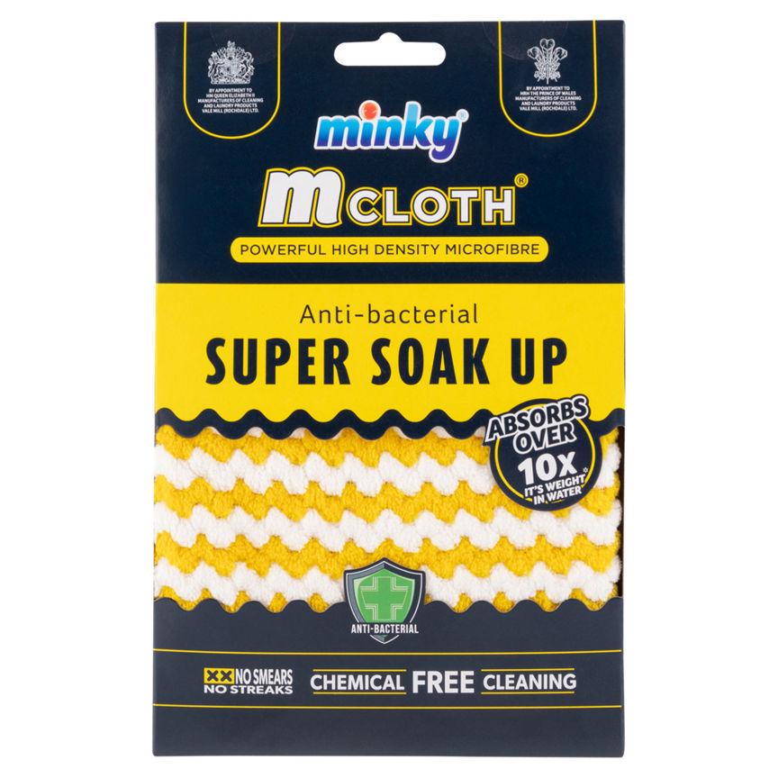 MINKY MCLOTH ANTI BACTERIAL SUPER SOAK UP CLEANING CLOTH. TT78707101 327544 \\\KD27138