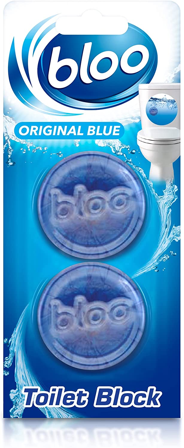 BLOO ORIGINAL BLUE TOILET BLOCKS 38G 2/PK. RY11022 \\\KD27162