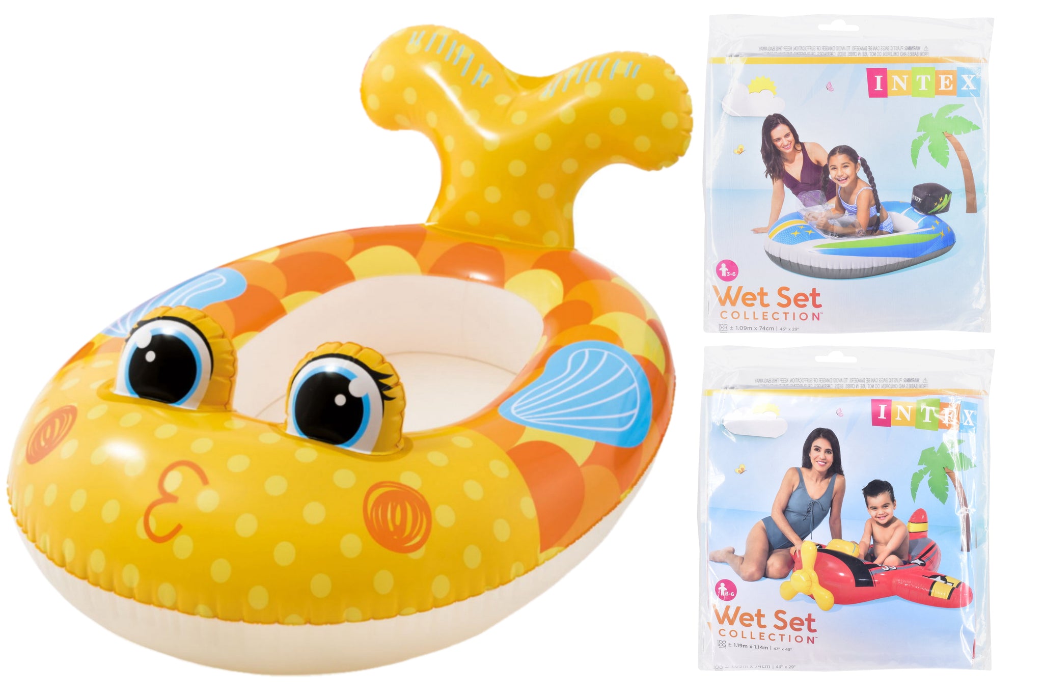 INTEX ASSORTED POOL CRUISER AGES 3-6. TY575 / 59380 \\\KD27220