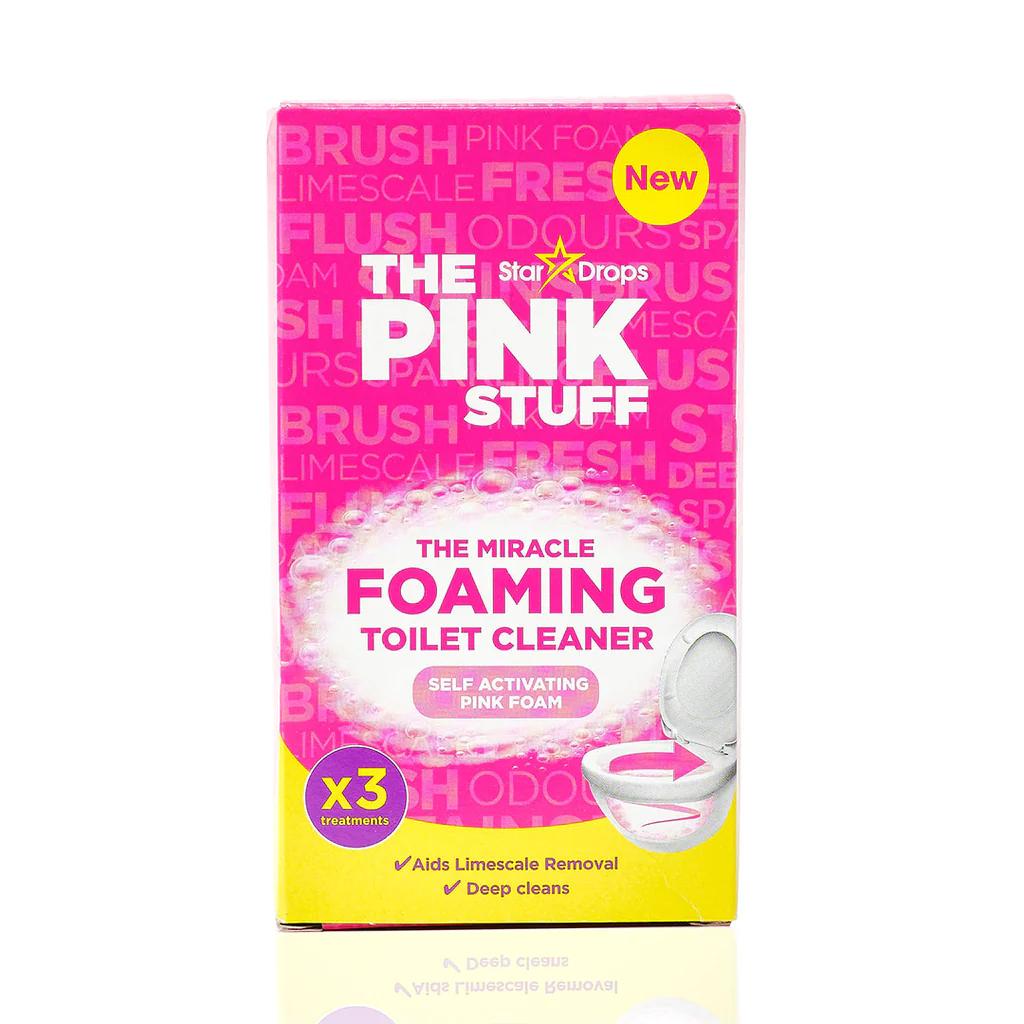 STARDROPS THE PINK STUFF FOAMING TOILET CLEANER 100G 3/PK. 22814 \\\KD27255