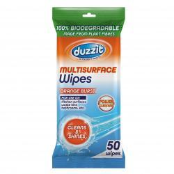 DUZZIT BIODEGRADABLE MULTISURFACE WIPES 50/PK. DZT1189 \\\KD27261