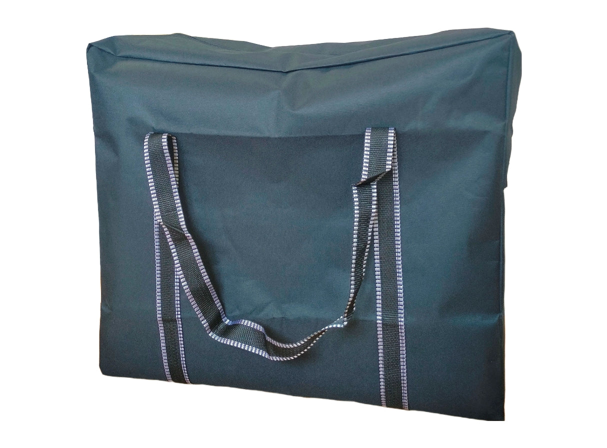BLACK LARGE WATERPROOF MOVING LUGGAGE / LAUNDRY BAGS 60CM X 50CM X 25CM. LD32 \\\KD27296