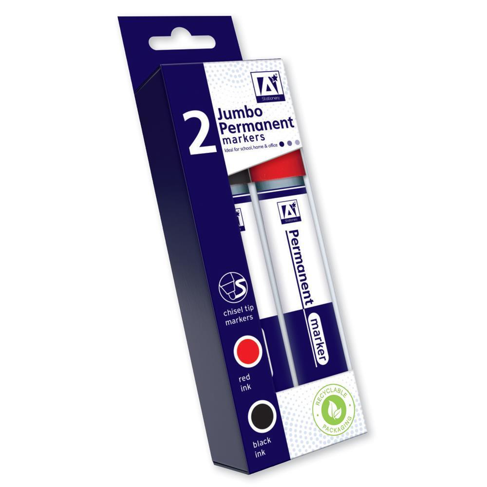 ANKER STATIONERY WHITE BOARD MARKERS 2/PK. JPMM/1 \\\KD27339