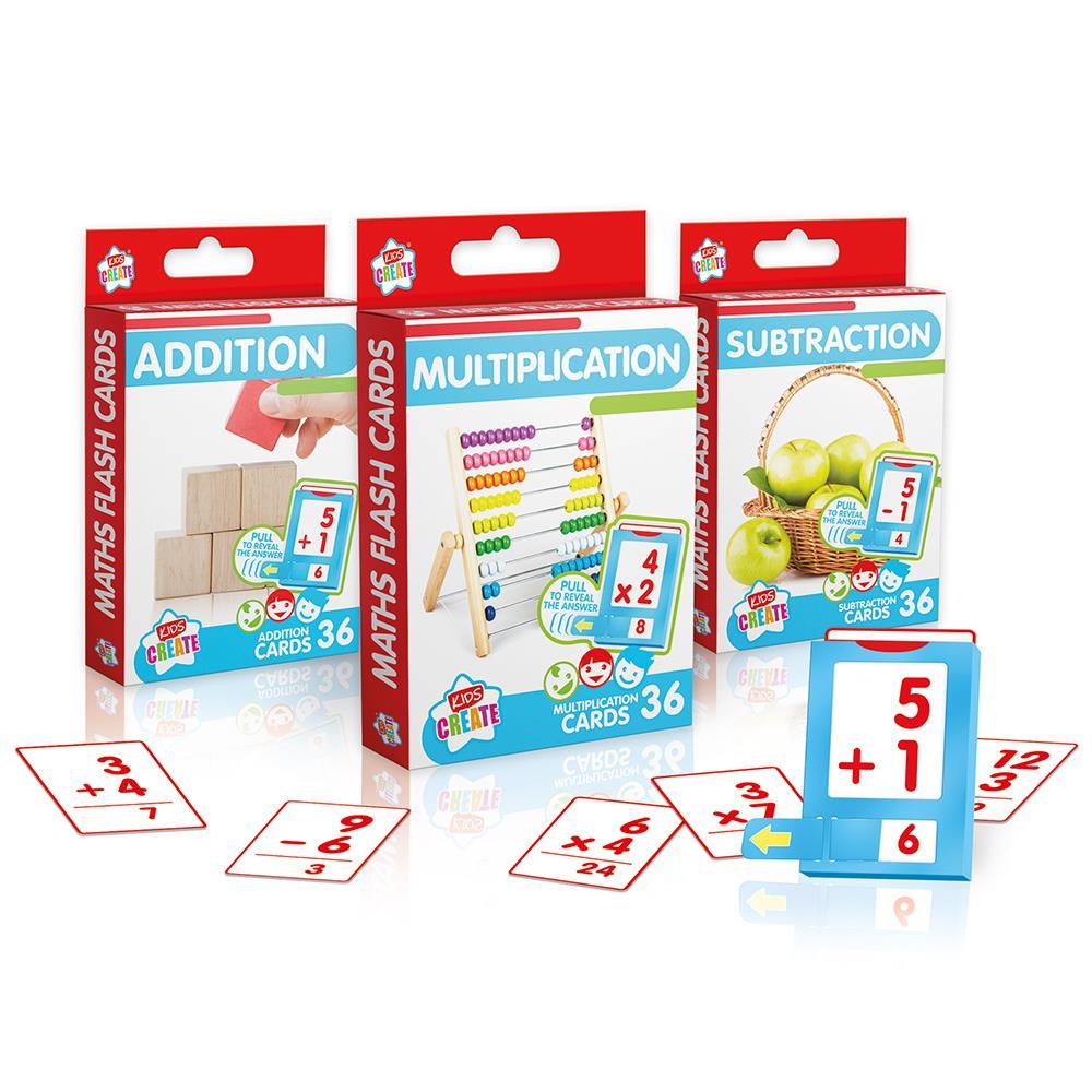 KIDS CREATE MATHS FLASH CARDS. PHCR \\\KD27345